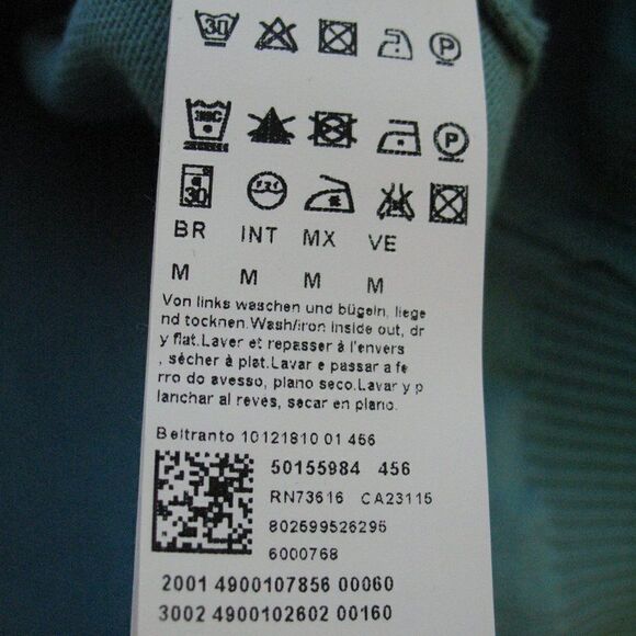 Hugo Boss Mens Green Cotton Sweater Pullover Sweater - Picture 7 of 8